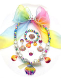 Undersea Mermaid Shell Necklace Accessories Set - CCMOM