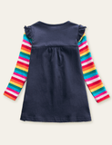 Unicorn Appliqu¡§| Dress - CCMOM