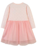 Unicorn Appliqu¡§| Long Sleeve Dress - CCMOM