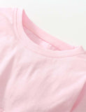 Unicorn Appliqu¡§| Pocket Rainbow Printed Dress - CCMOM
