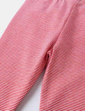 Unicorn Appliqu¡§| Striped Leggings - CCMOM