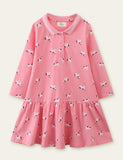 Unicorn Full Printed Long Sleeve Dress - CCMOM