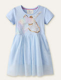Unicorn Mesh Dress - CCMOM