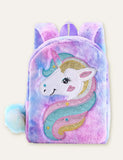Unicorn Plush Schoolbag Backpack - CCMOM