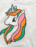 Unicorn Print Sweatshirt - CCMOM