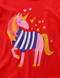 Unicorn Printed Long Sleeve T-shirt - CCMOM
