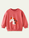 Unicorn Printed Sweatshirt - CCMOM