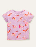 Unicorn Printed T-shirt - CCMOM