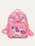 Unicorn Rainbow Full Printed Schoolbag Backpack - CCMOM