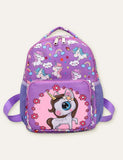Unicorn Rainbow Full Printed Schoolbag Backpack - CCMOM