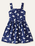 Unicorn Rainbow Printed Dress - CCMOM