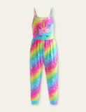 Unicorn Rainbow Printed Overall - CCMOM