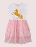 Unicorn Star Tulle Dress - CCMOM