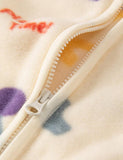 Winter Full Print Polar Fleece Jacket - CCMOM