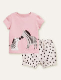 Zebra Appliqu¡§| Polka Dot Set - CCMOM