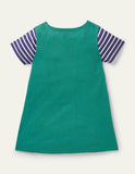Zoologist Appliqu¡§| Pocket Jersey Tunic - CCMOM